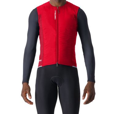 Castelli Fly Vest armellos Radjacke Rich Red Herren 