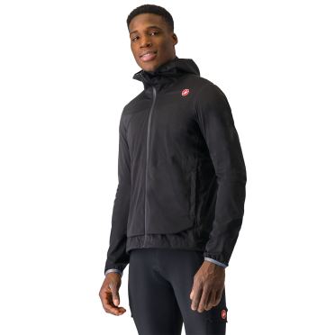 Castelli Unlimited Regenjacke Leicht Schwarz herren 