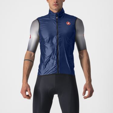 Castelli Aria Radweste ärmellos belgischen Blau Herren 