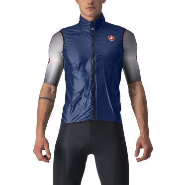 Castelli Aria Radweste ärmellos belgischen Blau Herren 