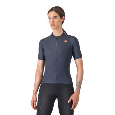 Castelli Libera 2 jersey kurzarm blau damen 