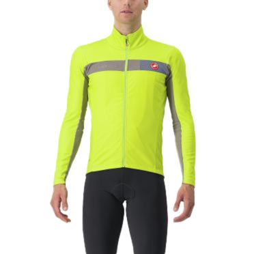 Castelli Mortirolo 6S Radjacke Lichtgrun Herren 