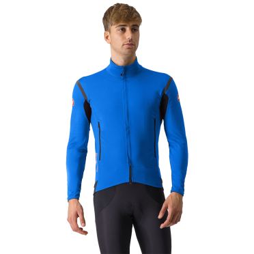 Castelli Perfetto RoS 2 Langarm Radjacke Azzurro Italia/Silver Reflex Herren 