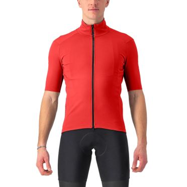 Castelli Perfetto RoS 2 Wind Kurzarm Radtrikot Rot Herren 