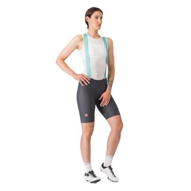 Castelli Prima 2 DT bibshort grau damen 