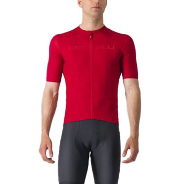 Castelli Prologo Lite Radtrikot Kurzarm Rot Herren 