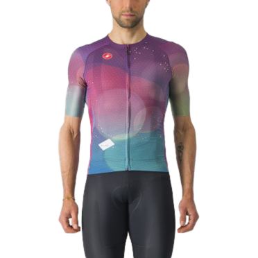 Castelli R-A/D Radtrikot Kurzarm Lila Herren 