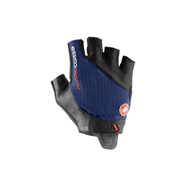 Castelli rossa corsa glove pro radhandschuhe blau 