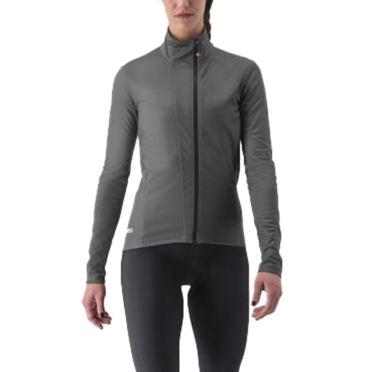 Castelli Transition 2 Radjacke Lange Armel Grau Damen 