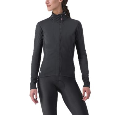 Castelli Transition 2 Radjacke Lange Armel Schwarz Damen 