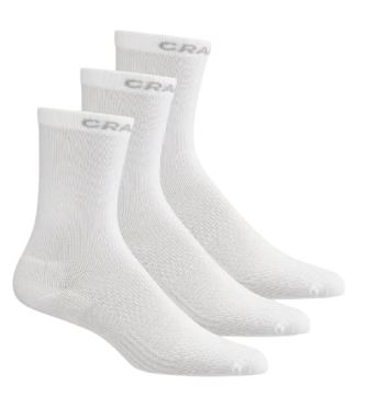 Craft CORE high dry sock 3-pack weiß unisex 