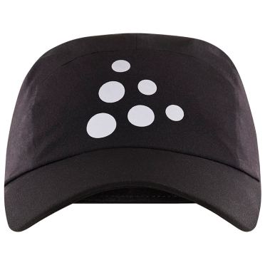 Craft pro run soft cap laufkappe schwarz 