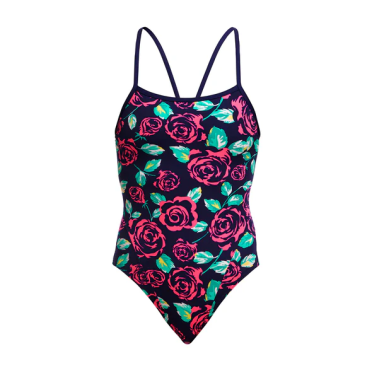 Funkita Feeling Rosy Single Strap Badeanzug Damen 