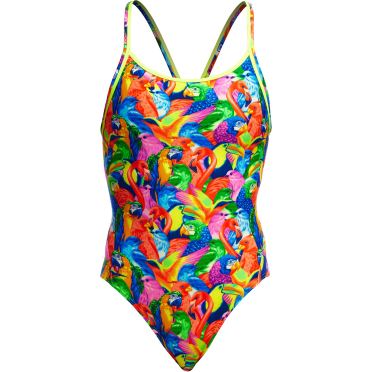 Funkita Bright Birds diamond back Badeanzug Damen 