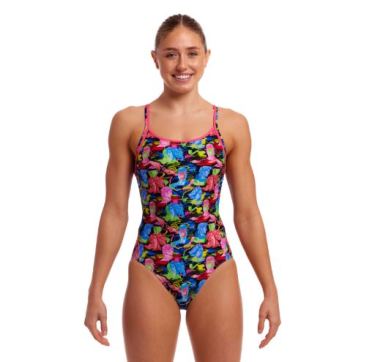 Funkita Art Snob Diamond Back Badeanzug Damen 