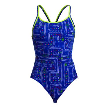 Funkita Much Munchies Diamond Back Badeanzug Damen 