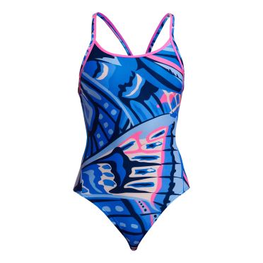 Funkita Soaring Hi Diamond Back Badeanzug Damen 