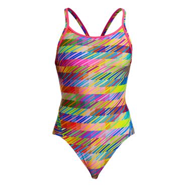 Funkita Static Stack Diamond Back Badeanzug Damen 