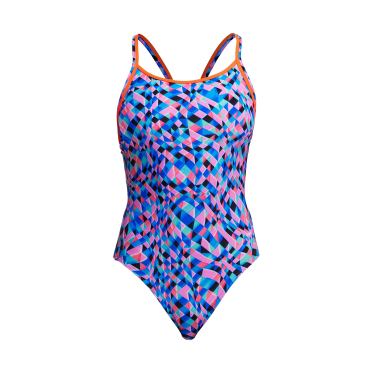 Funkita Warp Tour Diamond Back Badeanzug Damen 