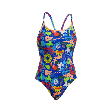 Funkita Blues Baby diamond back Badeanzug Damen 