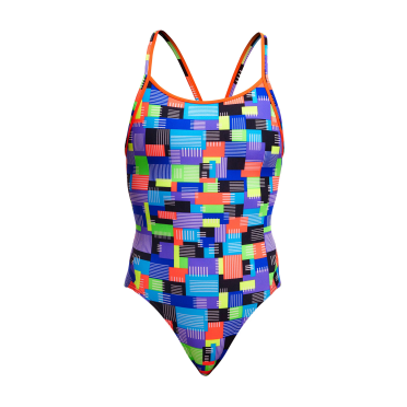 Funkita Chip Set diamond back Badeanzug Damen 