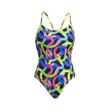 Funkita Got Worms diamond back Badeanzug Damen 