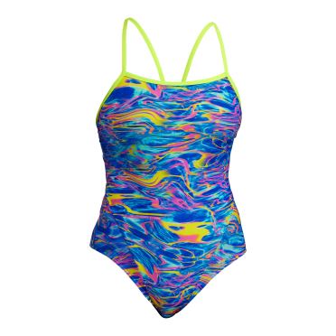 Funkita Stir Crazy single strap Badeanzug Damen 