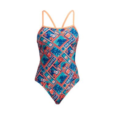 Funkita Tiki Tango Single Strap Badeanzug Damen 