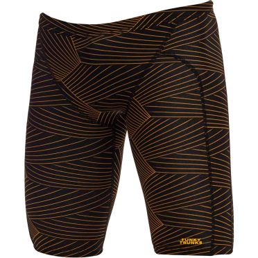 Funky Trunks Gold Weaver Training Jammer Badehose Herren 