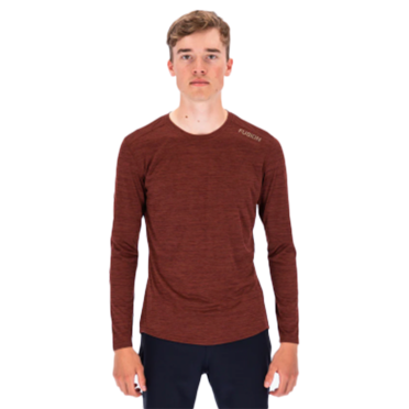 Fusion C3 LS Shirt Rot Herren 