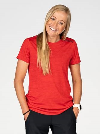 Fusion C3 T-shirt Rot damen 