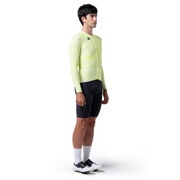 Gobik CX Pro 3.0 Shadow Lime Radtrikot Langarm Unisex 