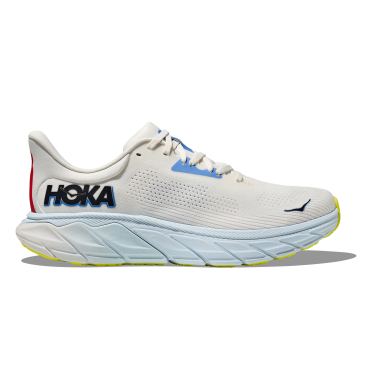 Hoka Arahi 7 Laufschuhe Weiss/HellBlau Herren 