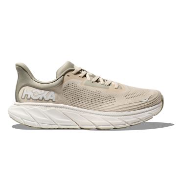 Hoka Arahi 7 Laufschuhe Beige/Weiss Herren 