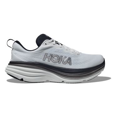 Hoka Bondi 8 Laufschuhe Grau/Schwarz herren  