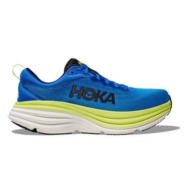 Hoka Bondi 8 Wide Laufschuhe Blau/Weiss Herren 