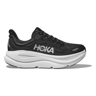 Hoka Bondi 9 Laufschuhe Schwarz/Weiss Herren 