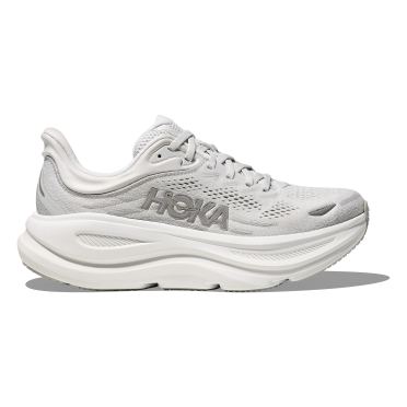 Hoka Bondi 9 Laufschuhe Stardust/Silver Damen 