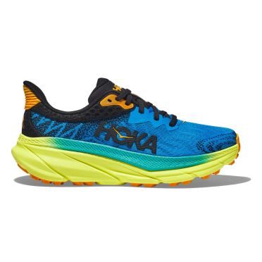 Hoka Challenger ATR 7 Laufschuhe Blau/Gelb Damen 