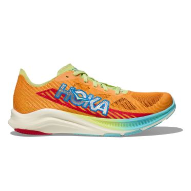 Hoka Cielo RD Laufschuhe solar flare/celery damen 