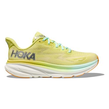 Hoka Clifton 9 Laufschuhe Gelb Damen 