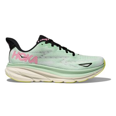 Hoka Clifton 9 Laufschuhe mint Fluorit/Schneeschmelze damen 