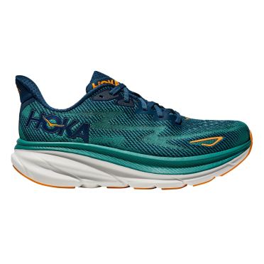 Hoka Clifton 9 Laufschuhe Grun/Weiss herren 