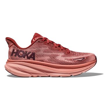 Hoka Clifton 9 Laufschuhe Rot Herren 