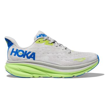 Hoka Clifton 9 Laufschuhe Weiss/Grun herren 