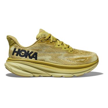 Hoka Clifton 9 Laufschuhe Gold/Gelb Damen 