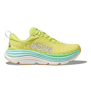 Hoka Gaviota 5 Laufschuhe Gelb/Weiss Damen 