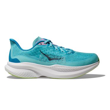 Hoka Mach 6 Laufschuhe Blau Damen 