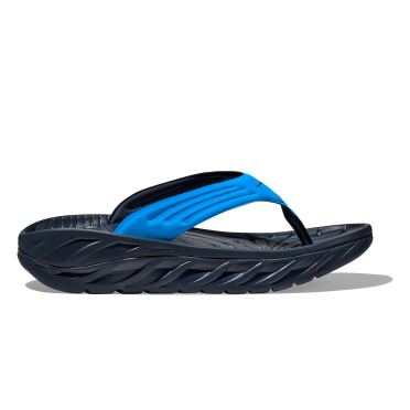 Hoka ORA Recovery Flip Flip Flops Schwarz/Blau Herren 