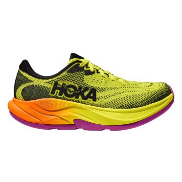 Hoka Rincon 4 Laufschuhe Schwarz/Gelb Herren 